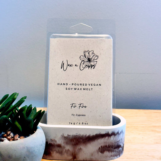 Luxury - Scented - Wax Melts - Fir Fire - Candles