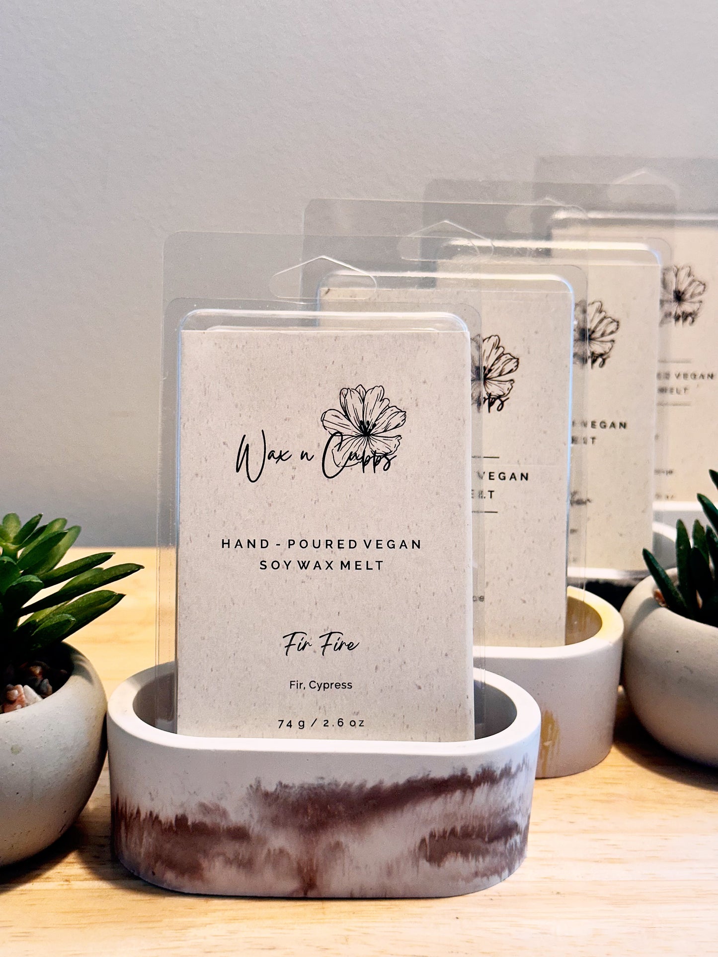 Luxury - Scented - Wax Melts - Fir Fire - Candles